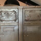Former 2-door locker cabinet