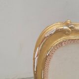 Louis xv style fireplace screen fire screen in gilded wood 19th century tapestry