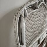Rattan headboard