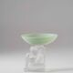 Art Deco crystal bowl, Cristal Sèvres France ca. 1930s