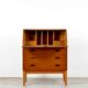 Midcentury Bureau / Desk / Cabinet In Teak. Vintage / Modern / Danish Style