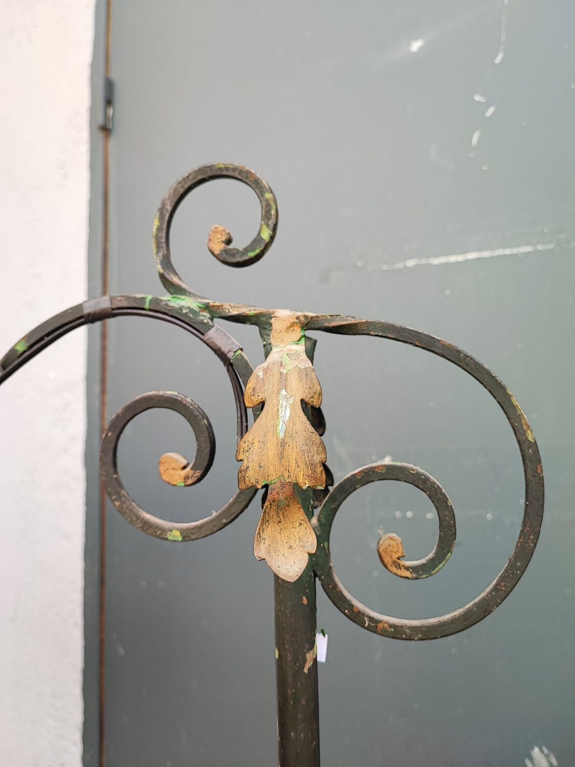 Lampadaire liseuse fer forgé