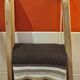 Vintage pine towel rack shelf ladder