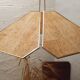 Abat jour suspension fleur