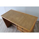 Bureau vintage Dal Vera en bambou et osier 1970