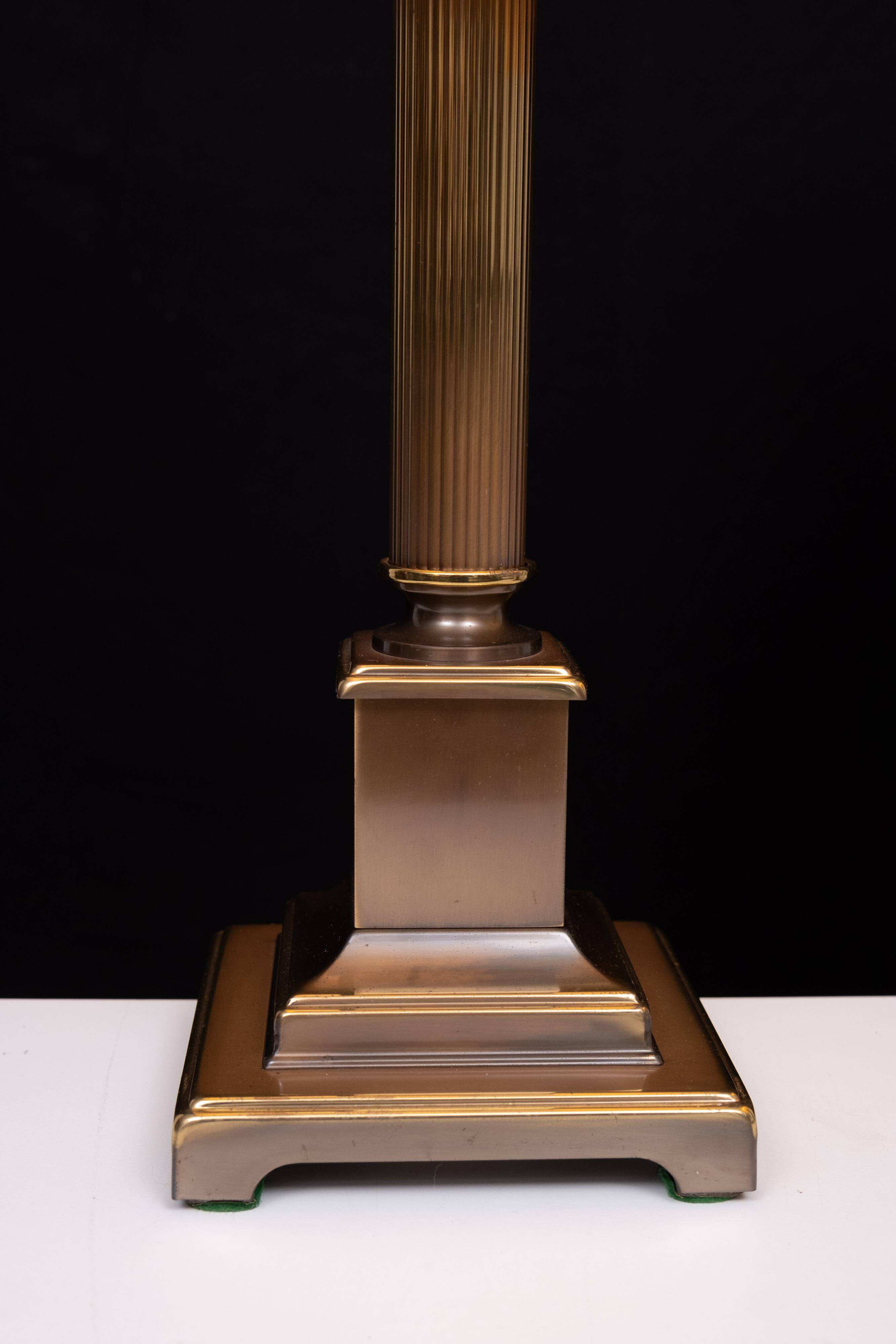 Paire de lampes de table à colonnes Herda, années 1970