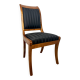 Cherry wood dining chair