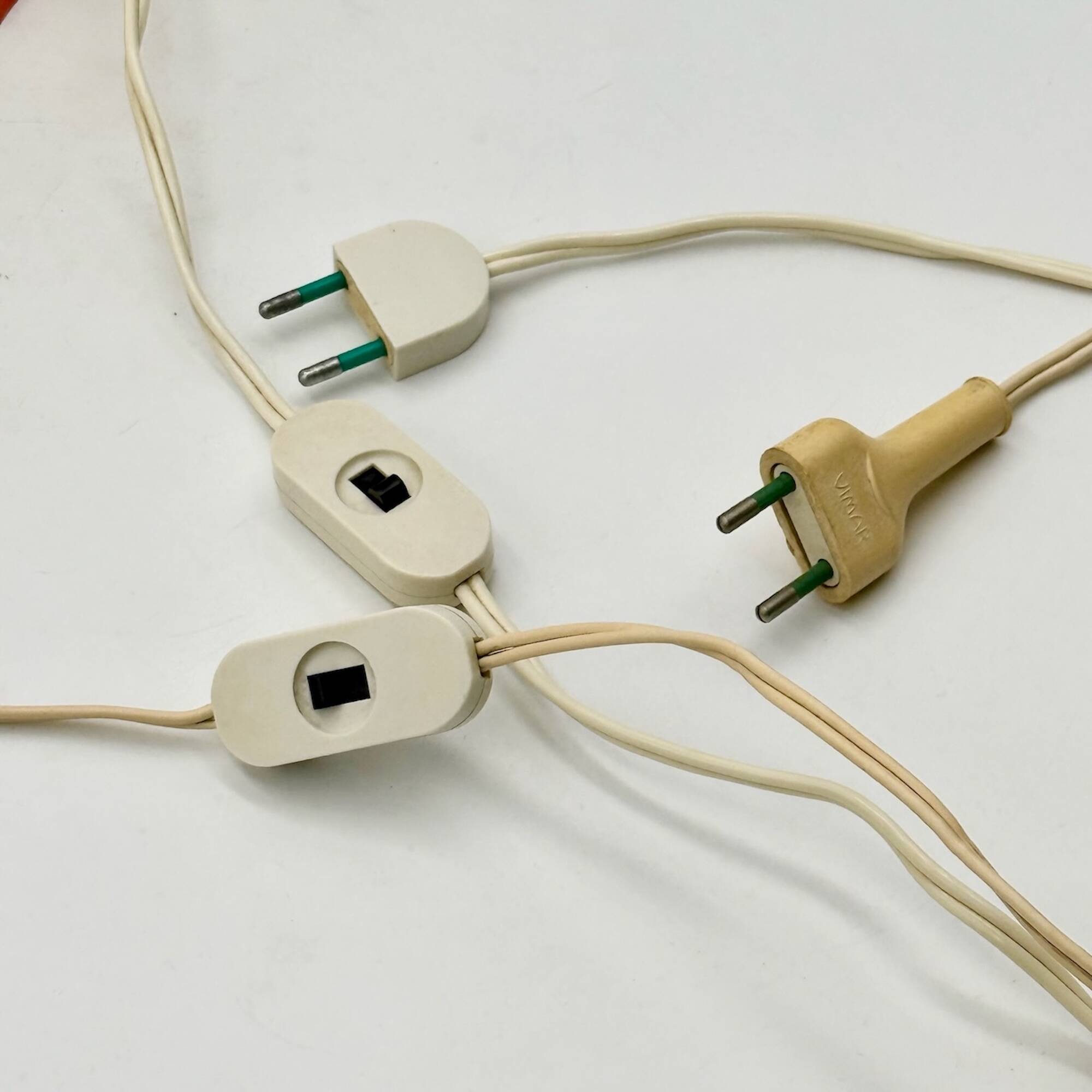 Paire de lampes Toucan design italien années 70 Enea Ferrari