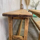 Pair of farm benches