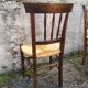 Chaises paillés rustique