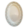 Grand Plat ovale Terre de Fer (36 cm) vers 1900