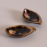 Pair of ashtrays, Jasba Keramik, Germany, 1970s