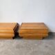Paire de chevets en orme Maison Regain