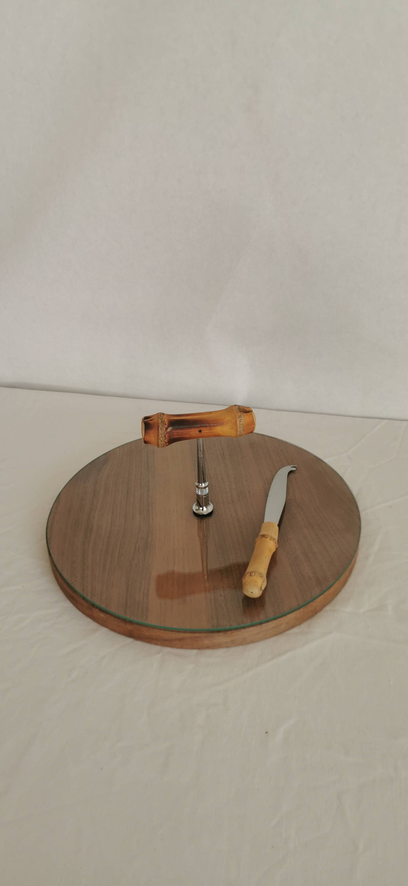 Wooden cheese board