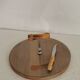 Wooden cheese board