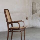 Michael Thonet curved walnut armchair - 1914