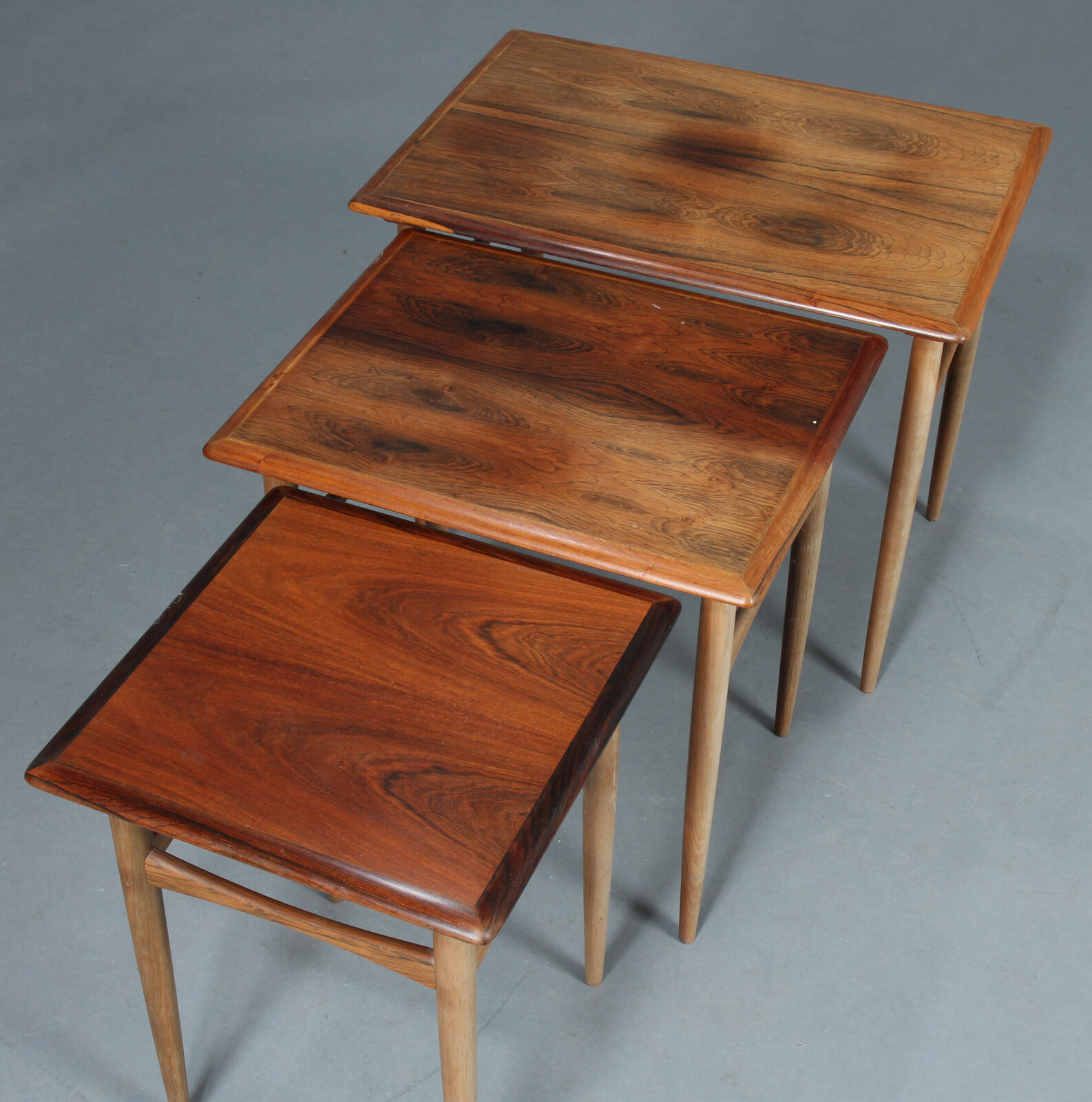 Scandinavian Rosewood nesting tables - Denmark - 1960's