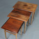 Scandinavian Rosewood nesting tables - Denmark - 1960's