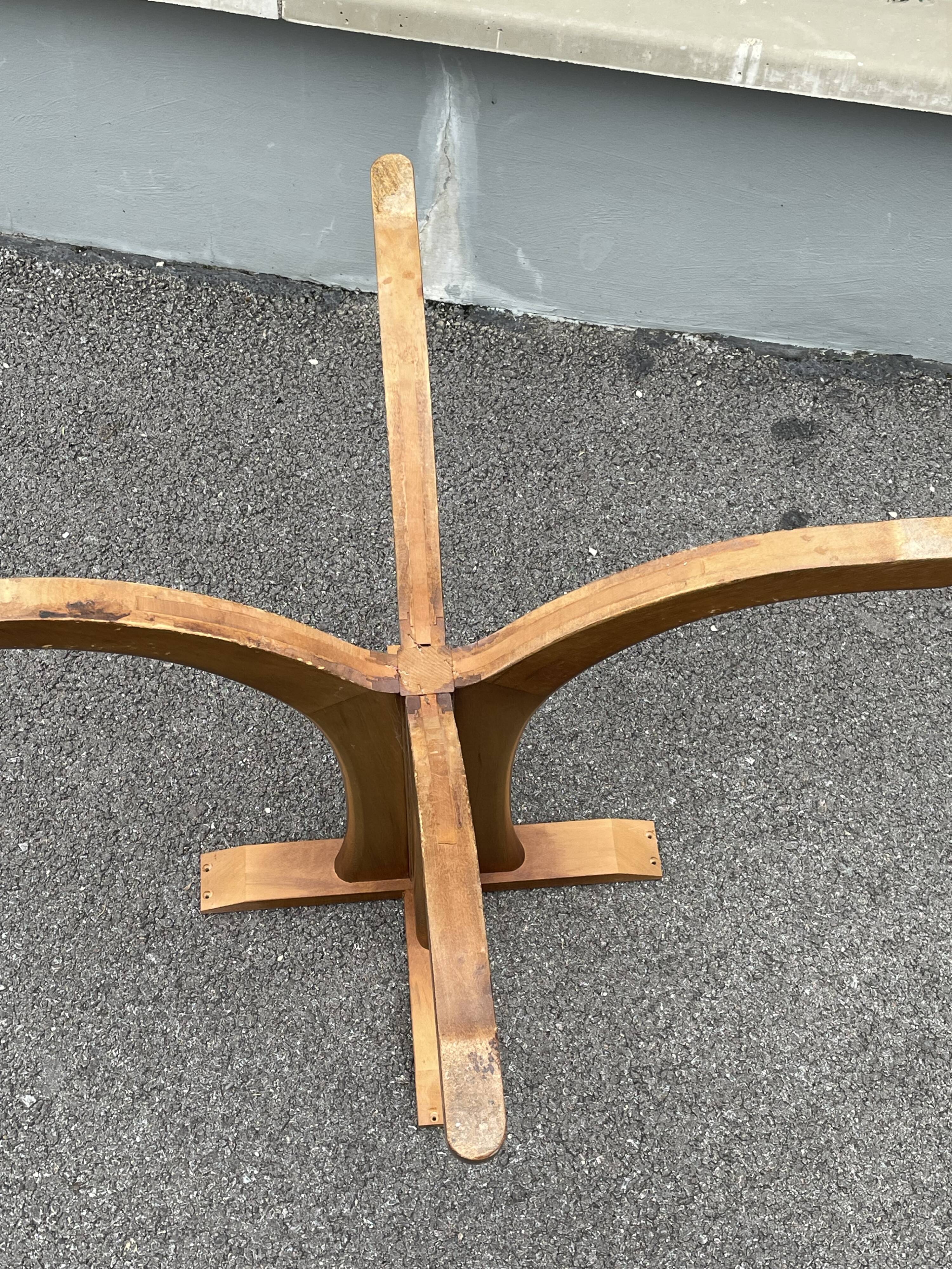 Vintage table, Scandinavian design from the 70s