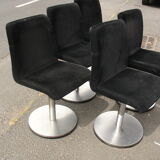 5 swivel chairs around 1970 series