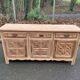 Brutalist art deco diamond point sideboard 198cm