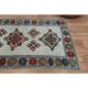 1970s vintage Turkish Oushak handmade wool cotton orange runner rug 101x148