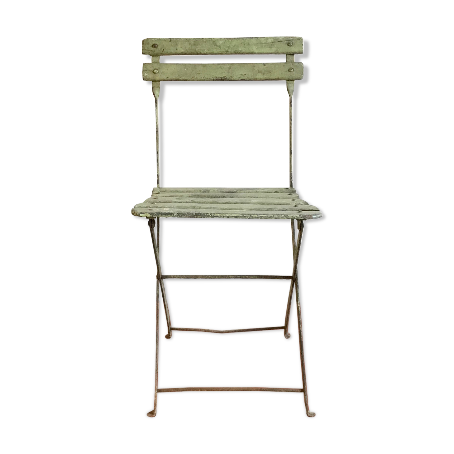 Folding garden chair