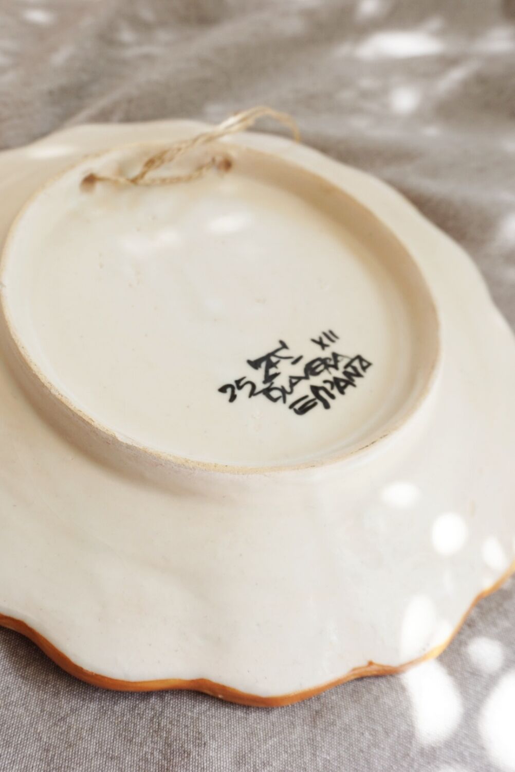 Decorative flat plate Spain