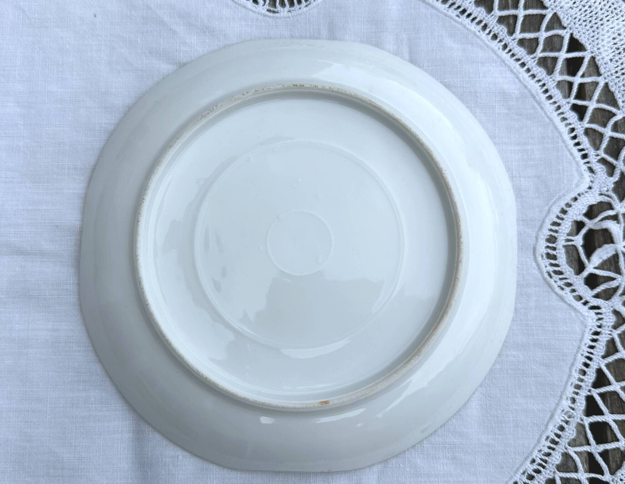 Collectible cup / saucer in egg shell porcelain - Art Nouveau