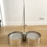 Cinna pendant light Chromed metal Design 2000