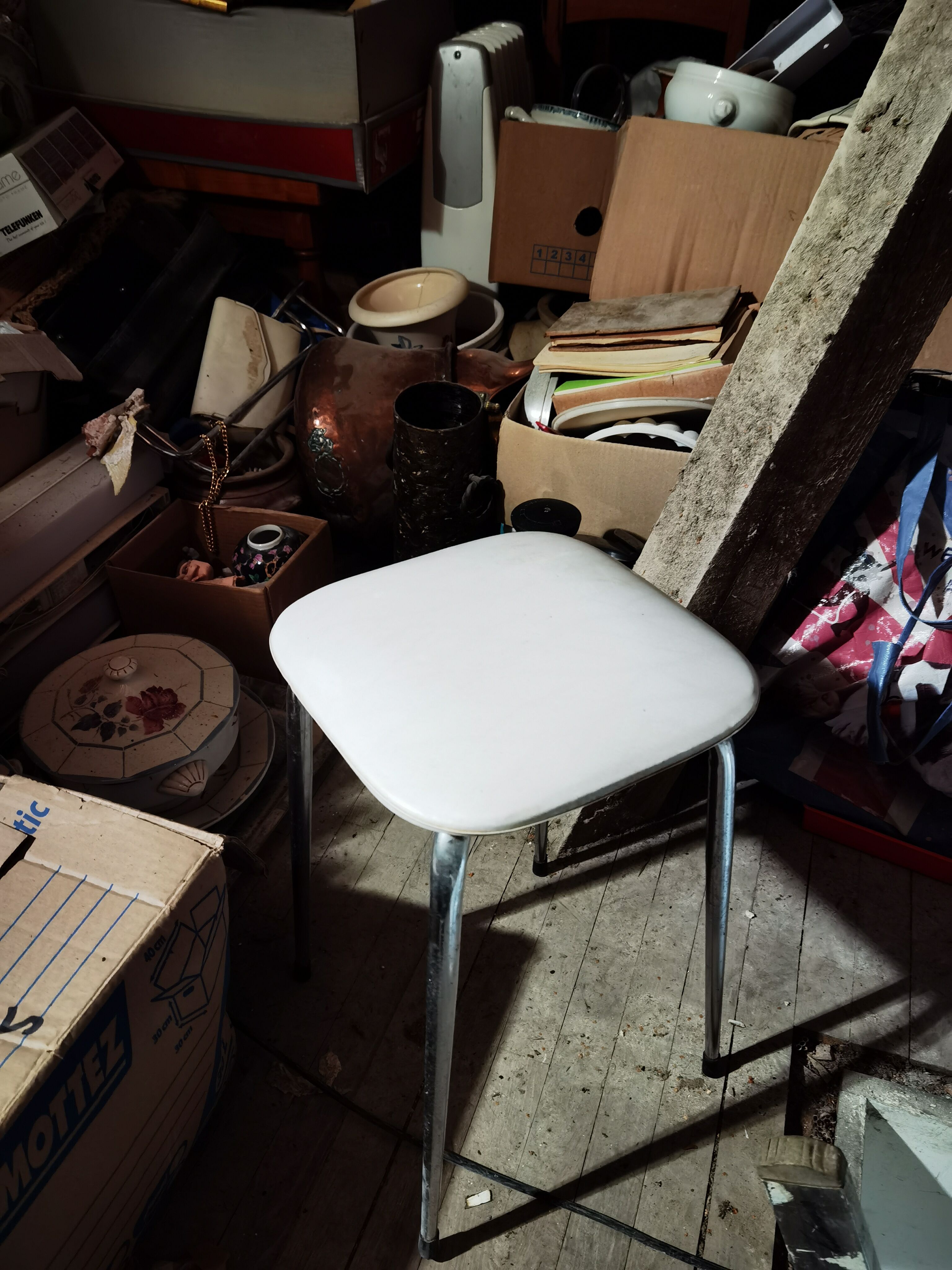 Skaï stool
