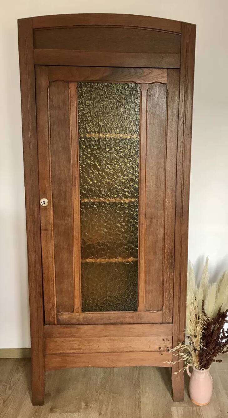 Armoire parisienne vitrine vintage