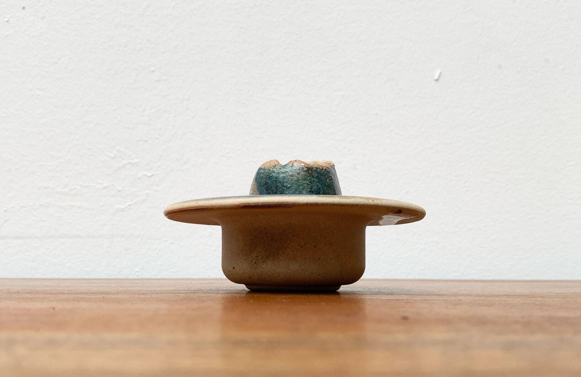 Postmodern vintage ceramic flower vase, 1980s