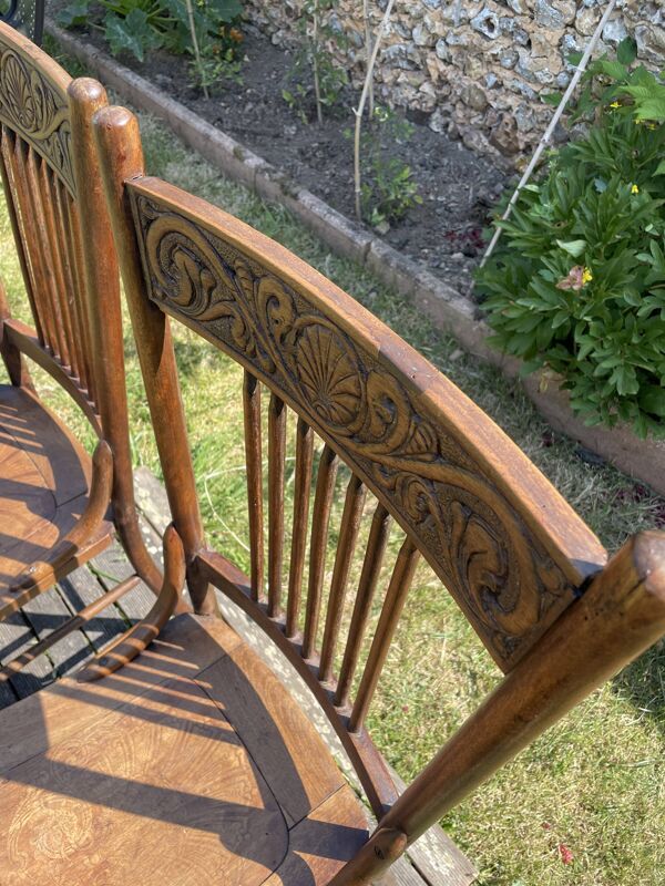 Paire de chaises bistro