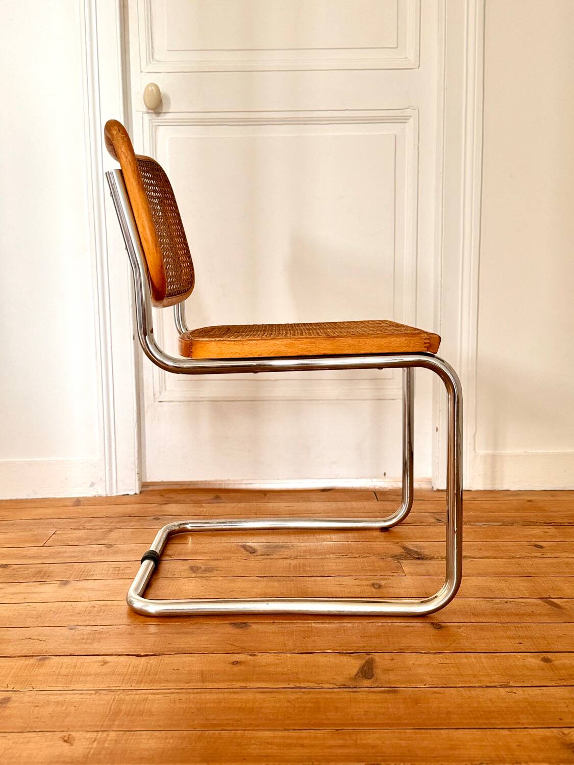 Chaise Marcel Breuer B32, made in Italy