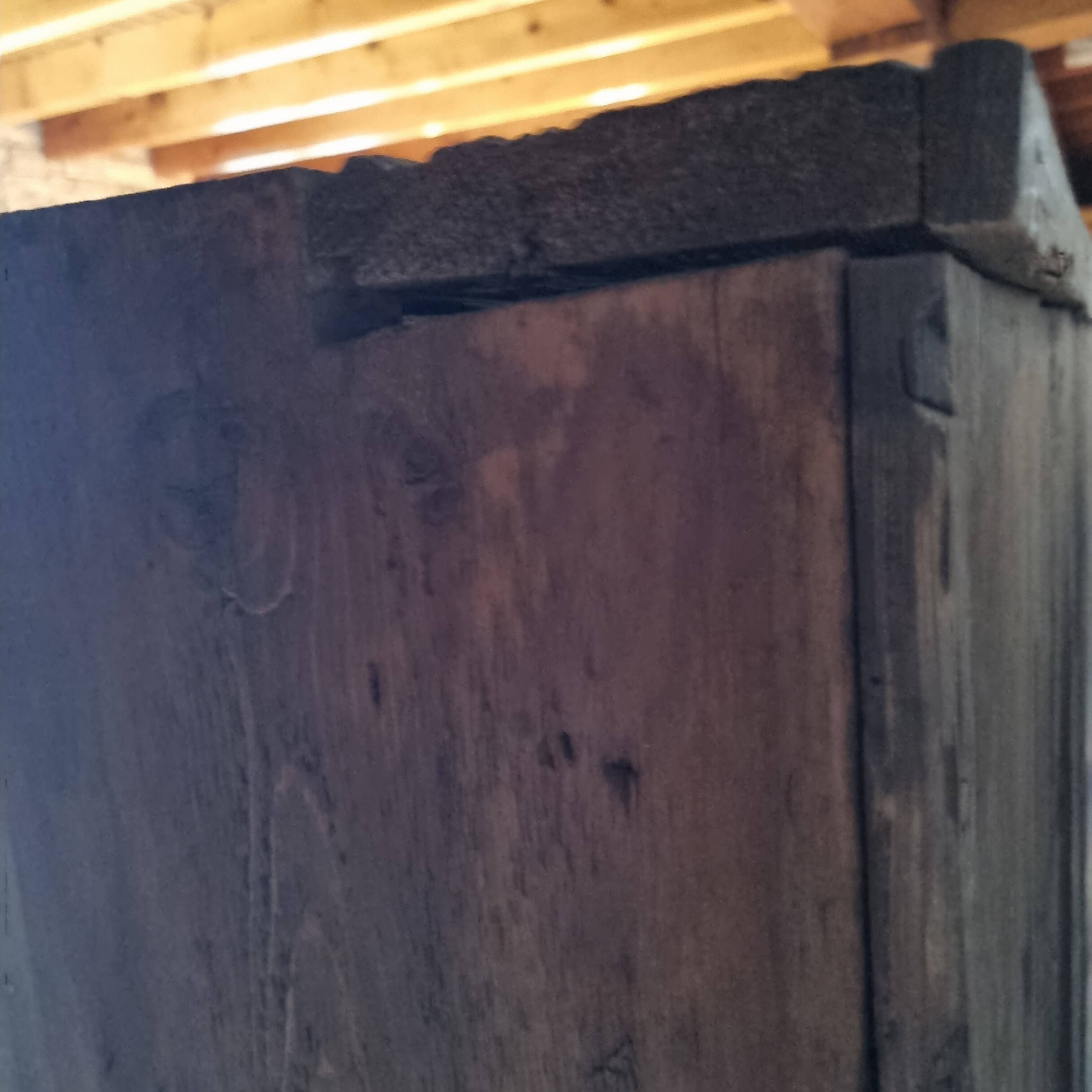 19th century mountain grocery cabinet