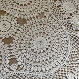 Crochet bedspread