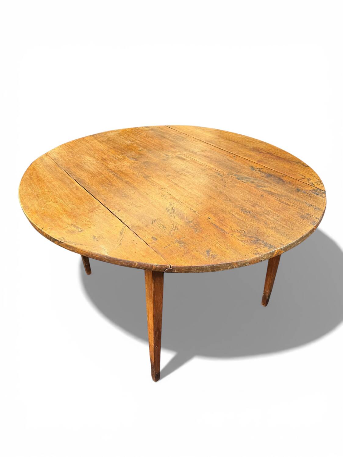 Table à volant – XIXe siècle Noyer / Travail régional