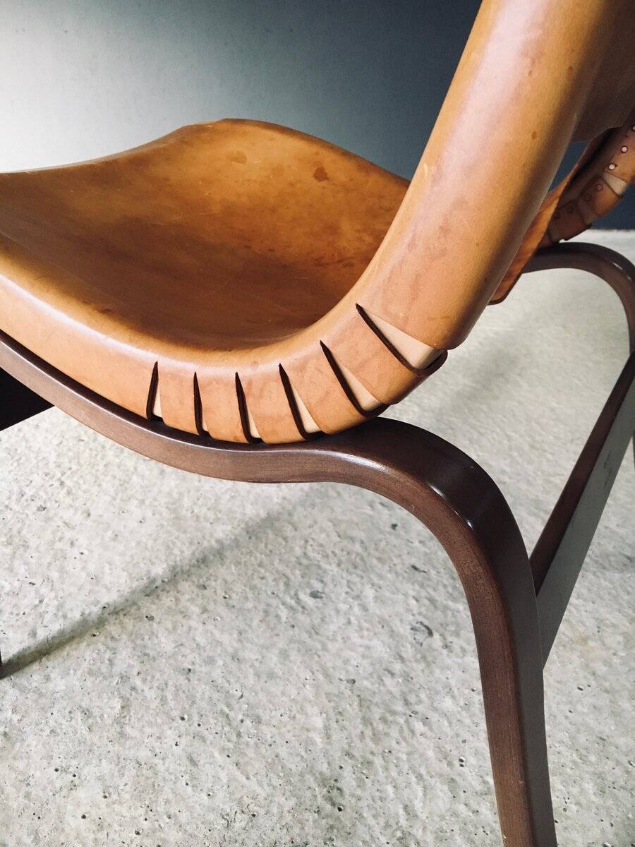 Scandinavian Eva Easy Chair by Bruno Mathsson, Sweden, 1960s