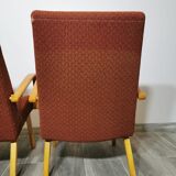 Paire de fauteuils by Jaroslav Smidek