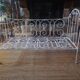Wrought iron bed