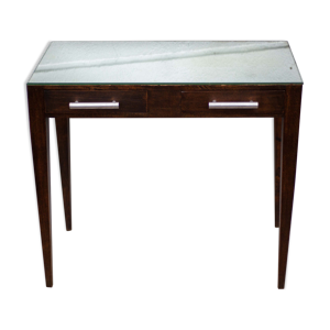 Console art déco bois