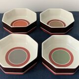 Service 4 people Avant Garde de Villeroy and Boch 1970