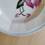 Lot de 6 assiettes à dessert faience Wasmuel -M.G