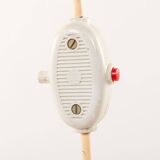 Italian mid-century floor lamp with a newspaper rack in Stilnovo style, 1960s