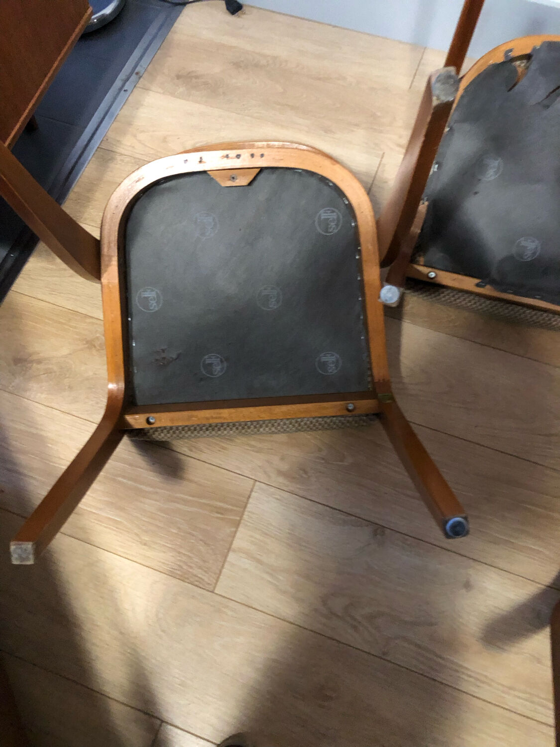 Series 6 vintage chairs baumann modem 14 sled