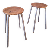 Pair of industrial stools