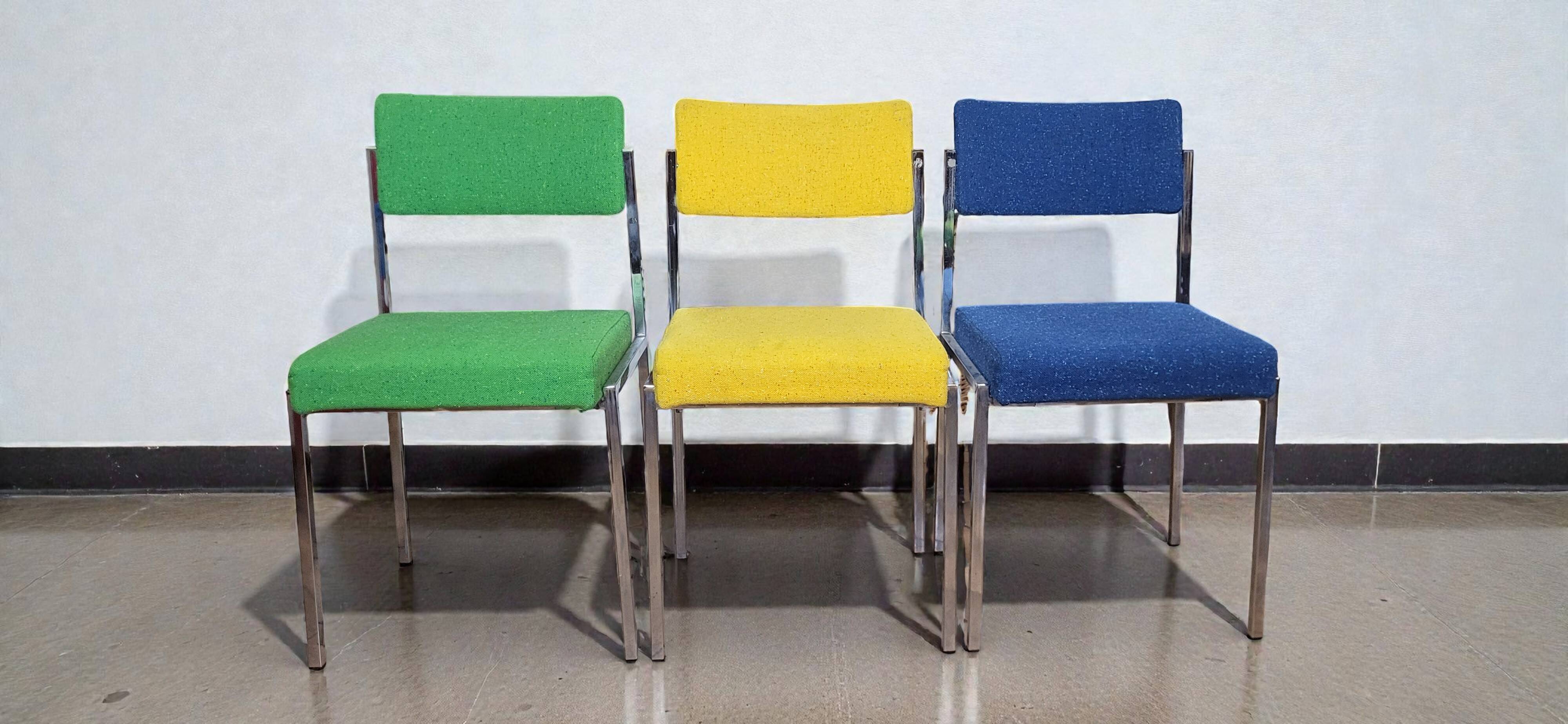 6 Strafor chairs from 1970