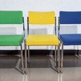 6 Strafor chairs from 1970