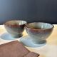 Glazed stoneware bowls